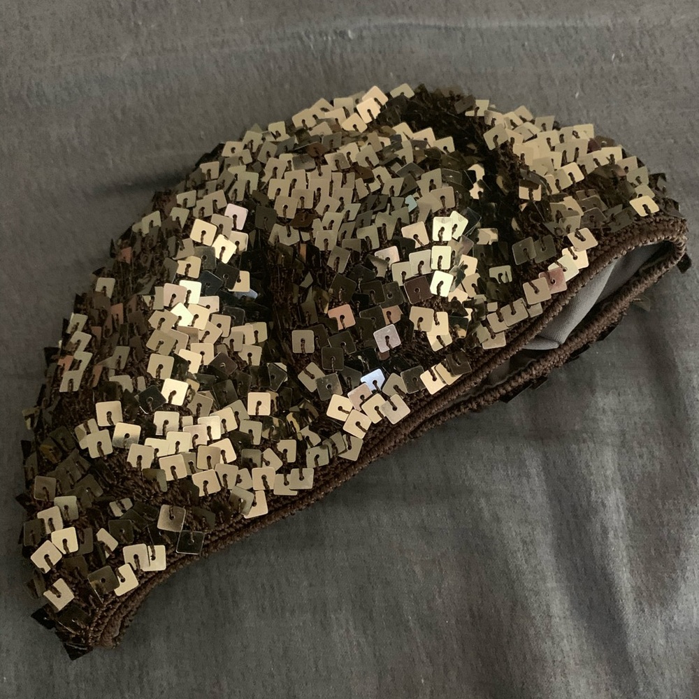 Sequined beret